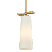 Lampa wisząca BOW P01138BR Cosmo Light szklany klosz