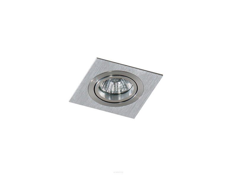 Lampa wpuszczana kwadrat nowoczesna CARO S  SN-6811S-ALU Azzardo aluminium