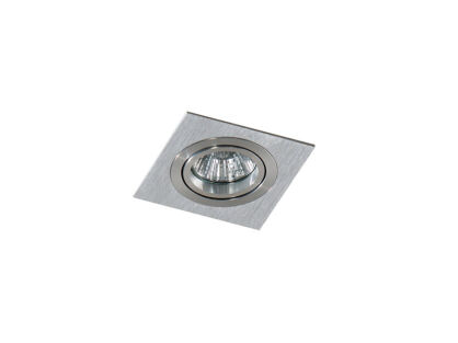 Lampa wpuszczana kwadrat nowoczesna CARO S  SN-6811S-ALU Azzardo aluminium