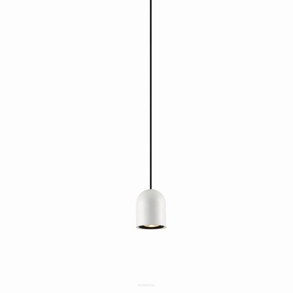 Lampa wisząca BELL/Z 210A  ELKIM  Czarna lub biała aluminium + szkło LED 4000K / 3000K