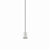 Lampa wisząca BELL/Z 210A  ELKIM  Czarna lub biała aluminium + szkło LED 4000K / 3000K