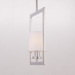 Lampa wisząca LONDON P01007BK cosmo light W nowojorskim stylu abażur w ramce - 4