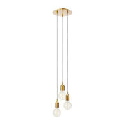 Lampa wisząca BRONX PENDANT 3L ROUND BRONZE MARKSLOJD 108099 