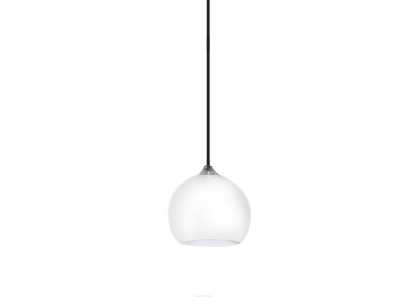 Lampa wisząca GULIA 1 WHITE AZzardo FH5951-BCB-120 AZ0642 WH  Lampa wykonana jest z metalu i szkła kulisty klosz w kolorze białym