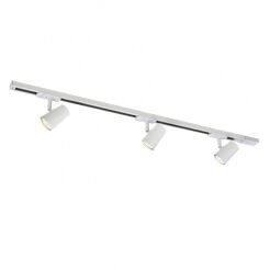 Zestaw sufitowy szynowy Astley 914003 ITALUX nowoczesny biały 3 reflektory 106,8 cm długości 