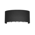 Kinkiet zewnętrzny Ortelo OWL-451-3-BL Italux IP54 czarny LED - 2