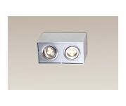  Plafon oprawa natynkowa Plafon Basic Square II Maxlight  techniczna - 2