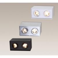  Plafon oprawa natynkowa Plafon Basic Square II Maxlight  techniczna