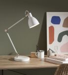 Lampa stołowa HOUSE 1L Biały/Stal 107738 - 2