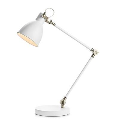 Lampa stołowa HOUSE 1L Biały/Stal 107738
