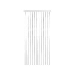 Lampa wisząca LOUISE 14 AZ 3425 lampa w stylu nowoczesnym w kolorze białym led 75 długości 14 tub na podłużnej listwie