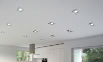 Lampa sufitowa wpuszczana Pablo AZzardo GM2107-ALU AZ1015 techniczna aluminium kwadrat MR16  - 2