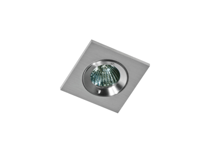 Lampa sufitowa wpuszczana Pablo AZzardo GM2107-ALU AZ1015 techniczna aluminium kwadrat MR16 