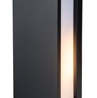 Kinkiet zewnętrzny VENTA BK Azzardo AZ4350 czarny metalowy