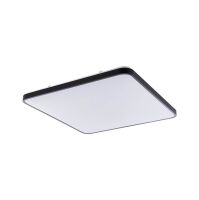 Plafon łazienkowy LED Agnes Square 64W 3700lm 3000K czarny 8111