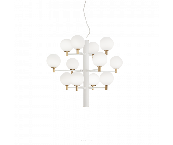 Lampa wisząca Żyrandol Copernico SP12 197302 NOWOCZESNY IP20 G9 METAL Ideal Lux OPRAWA W STYLU NOWOCZESNYM 