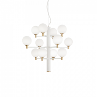 Lampa wisząca Żyrandol Copernico SP12 197302 NOWOCZESNY IP20 G9 METAL Ideal Lux OPRAWA W STYLU NOWOCZESNYM 