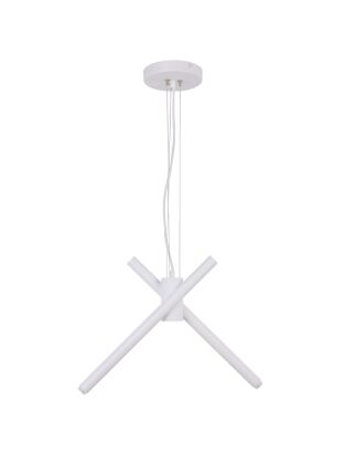Lampa wisząca LUMEN 33203 SIGMA biała G9