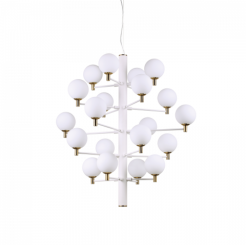 Lampa wisząca Żyrandol Copernico SP20 197326 NOWOCZESNY IP20 G9 METAL Ideal Lux OPRAWA W STYLU NOWOCZESNYM 