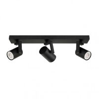 Lampa sufitowa MOLA SPL-2846-3 BL Italux Czarna nowoczesna 3x GU10