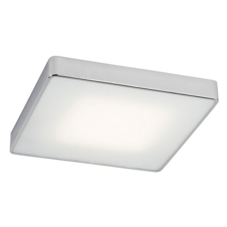 Plafon ONTARIO 1575 Argon Kwadrat o boku 45 cm metal-szkło