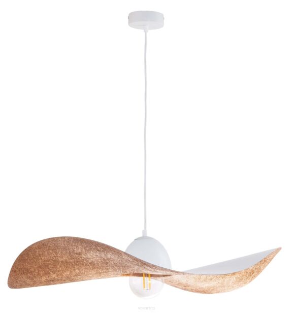 Lampa wisząca KAPELLO 32337 SIGMA kapelusz 76 cm biały/miedź