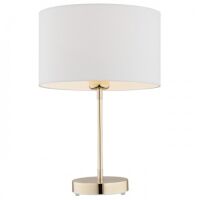 Lampa stołowa KARIN 4301 Argon klasyczna biała 44 cm