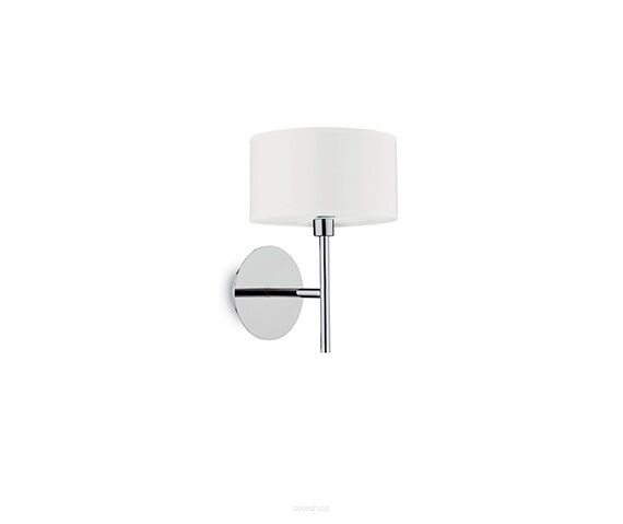 Kinkiet Woody 143156 NOWOCZESNY IP20 E27 METAL  Ideal Lux OKRĄGŁA OPRAWA 