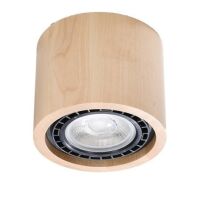 Lampa sufitowa BASIC  1 SL.0913 SOLLUX LIGHTING drewniana tuba GU10