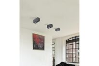 Lampa sufitowa techniczna Plafon Brant 2 SQUARE AZ2823 IP44 AZzardo  podwójna oprawa w kolorze białym prostopadłoscian - 2