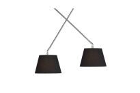 Lampa wisząca ADAM 2S BLACK PENDANT LAMP BODY azzardo przegubowe ramiona - 2