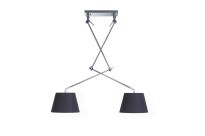 Lampa wisząca ADAM 2S BLACK PENDANT LAMP BODY azzardo przegubowe ramiona - 3