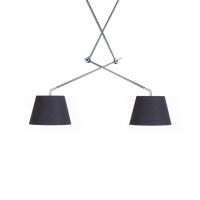 Lampa wisząca ADAM 2S BLACK PENDANT LAMP BODY azzardo przegubowe ramiona
