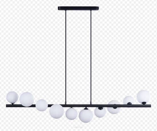 Lampa wisząca SYBILLA AZ4404 Azzardo czarno-biała nowoczesna