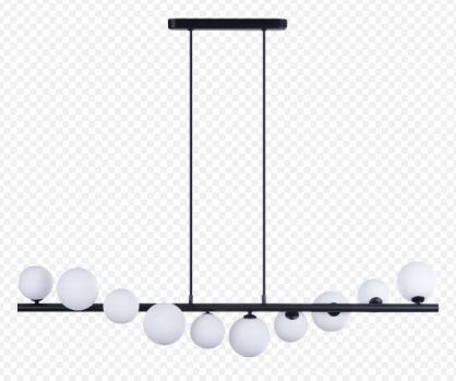 Lampa wisząca SYBILLA AZ4404 Azzardo czarno-biała nowoczesna