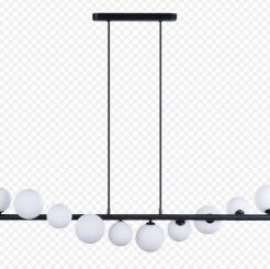 Lampa wisząca SYBILLA AZ4404 Azzardo czarno-biała nowoczesna