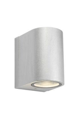 Kinkiet elewacyjny Alor 1L LED 400lm 3000K 109109 Markslojd srebrny 10x9cm