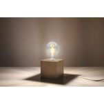 LAMPA STOŁWA  ABEL LAMPA BIURKOWA NATURALNE DREWNO MINIMALISTYCZNA W STYLU SKANDYNAWSKIM SL.0677 SOLLUX - 2