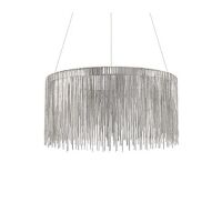 Lampa wisząca Versus 137032 NOWOCZESNY IP20  METAL chromowa oprawa w stylu nowoczesnym Ideal Lux LAMPA WEWNĘTRZNA 