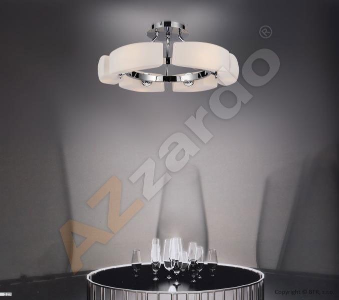 Plafon Fiona Top AZzardo AZ1554 nowoczesna lampa wykonana wykonana jest z metalu i szkła designerski styl