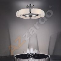 Plafon Fiona Top AZzardo AZ1554 nowoczesna lampa wykonana wykonana jest z metalu i szkła designerski styl