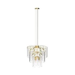 MD3523-14L-EGN NIRA LAMPA WISZĄCA ZŁOTA/GOLD ZUMALINE