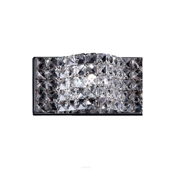 LAMPA ŚCIENNA KINKIET ZUMA LINE JASMINE WALL W0246-01A-B5AC kryształki 