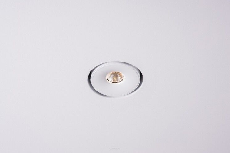 Lampa wpuszczana Iner 1 Trimless edge.LED CRI80 13W Labra 4.0766  okrągła LED techniczna różne kolory wykończenia