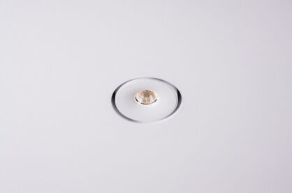 Lampa wpuszczana Iner 1 Trimless edge.LED CRI80 13W Labra 4.0766  okrągła LED techniczna różne kolory wykończenia
