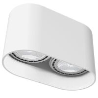 Lampa sufitowa OVAL 9241 Nowodvorski smukła biała