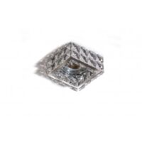 Oprawa wpuszczana ESTER SQUARE 2 AZ4413 AZZARDO kryształki i chromowy akcent