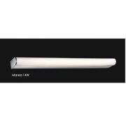 MAREA 14W KINKIET ORLICKI DESIGN nad lustro chrom i biała plexi