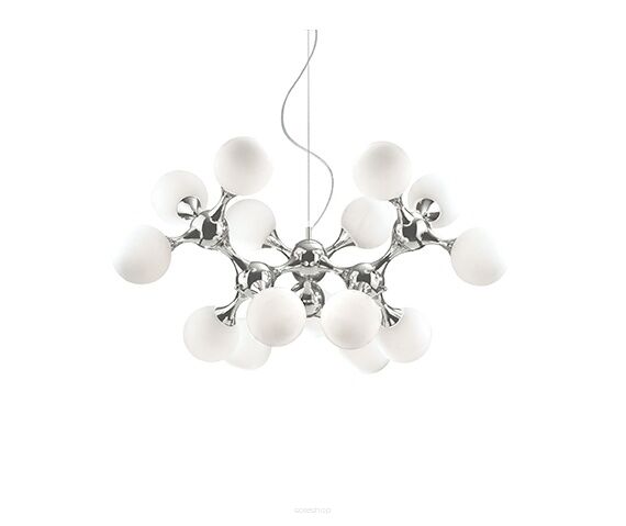 Lampa wisząca Nodi SP15 082073  NOWOCZESNY IP20  METAL / SZKŁO oprawa w stylu nowoczesnym Ideal Lux LAMPA WEWNĘTRZNA  