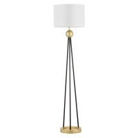 Lampa podłogowa BELFORTE LDF 5527 (GD+WT) Lumina Deco nowoczesna wysokość 165